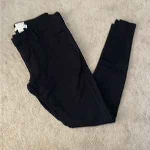 J. Crew Black GiGi Skinny Pointe Pants. Like new.